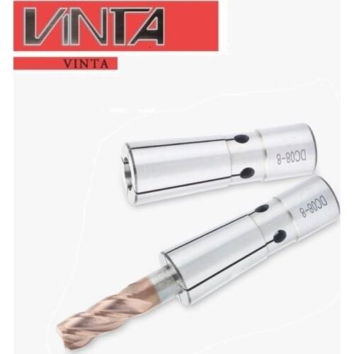 Pull-back chuck high precision SDC8 spring elastic collet CNC milling machine tool bar tool holder milling cutter fixture vinta