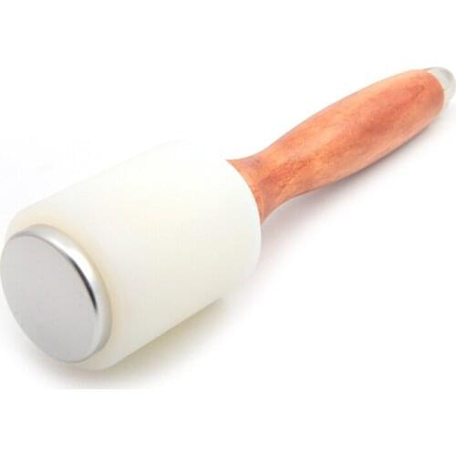 Professional Leather Carving Hammer,leathercraft Hammer, Nylon Head Leather Tools for Handmade DIY leathercraft