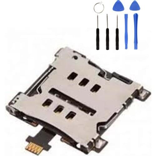 SIM Card Connector sim Socket Holder SIM Card Slot Socket Repair Kit Gift FOR Htc ONE M7