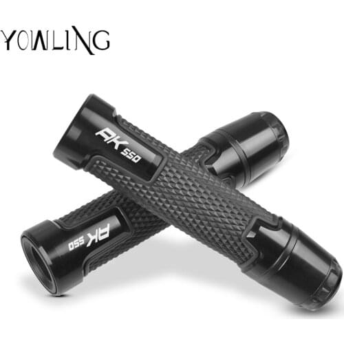 7/8'' 22mm Motorcycle knobs Anti-Skid scooter Handle ends Grips Bar Hand Handlebar FOR KYMCO AK550 AK-550 AK 550 2017 2018