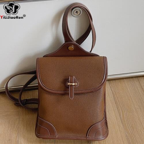 Fashion Small Backpack Women Leather Backpack Designer Shoulder Bags for Women School Bags for Teenage Girls Travel Back Pack