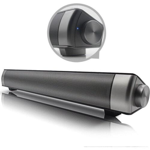 LP-08 LP08 Soundbar Wireless Bluetooth Speaker Subwoofer TV PC Deskop Soundbar Stereo Super Bass Altavoz port til For TV PC