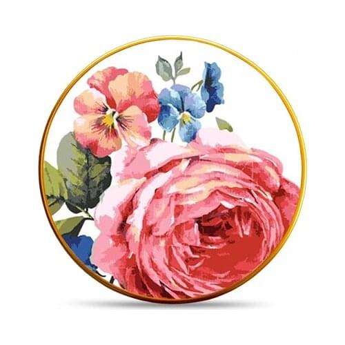 Majida Service Plate 6 Pieces 25 Cm Rosy