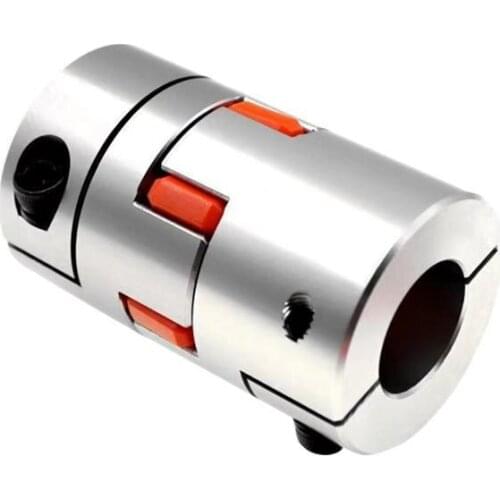 4pcs/lot XB Coupler Aluminium Plum Flexible Shaft Coupling D25L30 Motor Connector Flexible Coupler 5/6/8/10/12mm