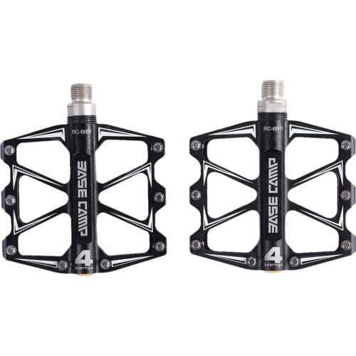 Ultralight Aluminum Bike Pedals Anti-slip Mountain Fixed Gear Treadle With 4 Ball Bearing Bicycle Accessories Pedal De Bicicleta