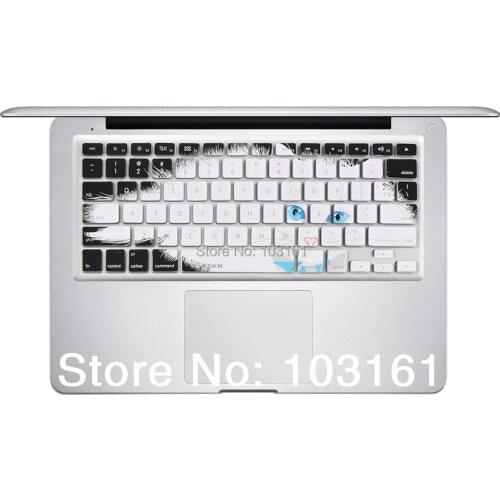 US Keyboard Color Skin Silicone Laptop notebook Keyboard Protector cover Protective film For apple Macbook Pro Air 13 15 17
