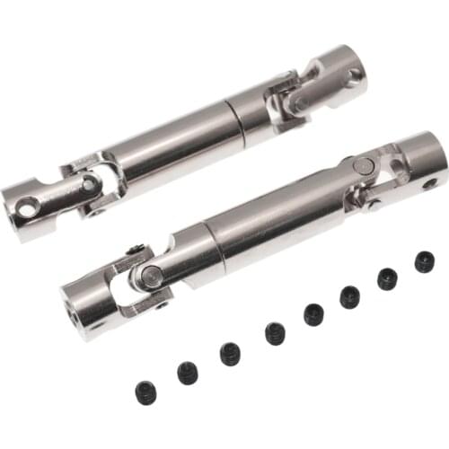 1/10 RC Crawler Steel Universal 80mm-100mm Drive Shaft for Axial SCX10 D90 D110 Tamiya Upgrade Parts