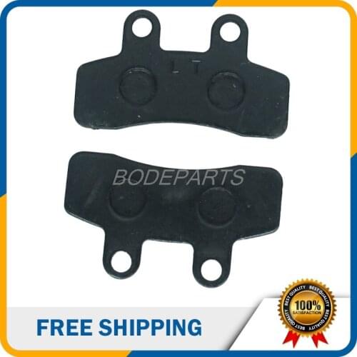 1 Pair Motorcycle Parts Brake Disk Brake Pads For Go Kart Scooters Motorcycle ATV Dirt Bike Parts Free Shipping