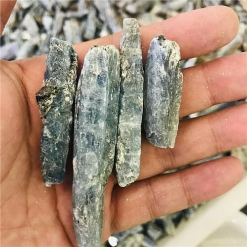 100g Rare Blue Crystal Natural Kyanite Rough Gem stone mineral Specimen Healing
