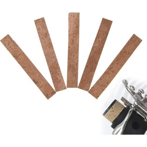 5Pcs/lot Clarinet Cork Joint Corks Sheets for Saxophones Musical Instruments Accessories 91 x 13 x 2 mm