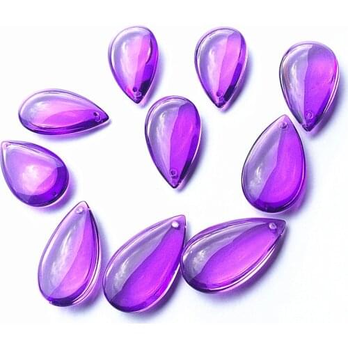 50pcs/lot 38mm purple crystal chandelier parts crystal lamp pendents,wedding crystal garland strands beads suncatcher prisms