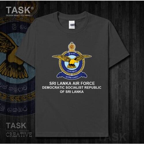 Air Force Sri Lanka Lankan LKA clothes Short sleeve new Tops t shirt Fashion country casual jerseys Army Tactical Military 01