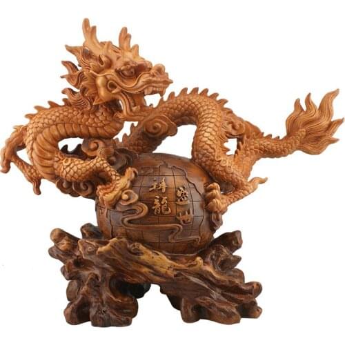 Home decoration accessories The source of Dragon Spirit Animal Totem dragon resin handicraft decoration Home Furnishing