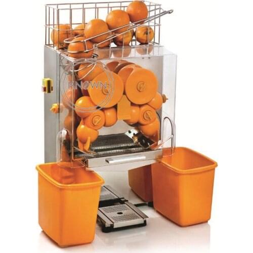 Automatic 22-25 oranges/min commercial Fruit Lemon Orange Pomegranate juice press presser Lime Citrus Juicer