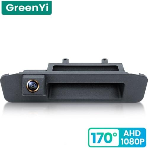GreenYi 170° HD 1080P Car Rear View Camera for Mercedes Benz GLK 300 X204 GLA Night Vision Reverse 4 pin Vehicle Parking AHD