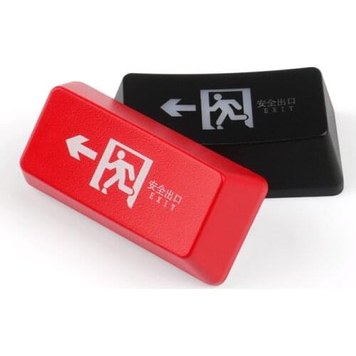 Backspace Keycap For Mx Switch Safe Exit Personalized Transparent Key Cap For Mechanical Keyboard 1PC