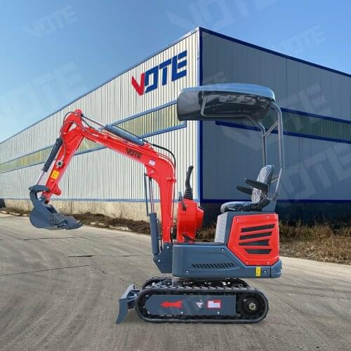 Hot Selling VTW-15 1 Ton 1.5 Tonmini Excavator Small Digger For Garden Free Shipping Home