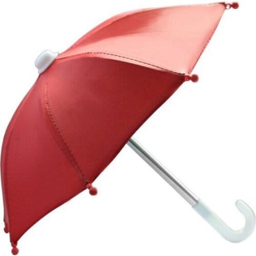 Mini Sunshade Umbrella Motorcycle Phone Holder Umbrella Decorative Umbrella for Bike Motorcycle Scooter E-Bike