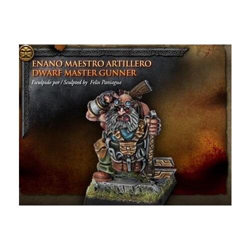 Dwarf Master Gunnery 28mm