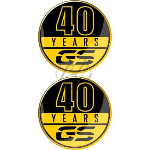 For BMW 40 Years GS Decals F700GS F800GS F850GS R1200GS R1250GS etc 40 Years GS Decals