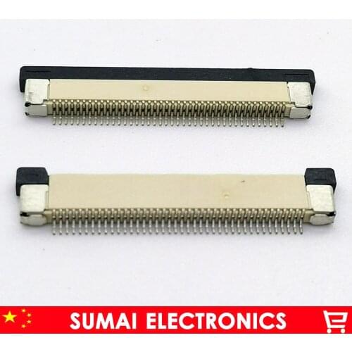 40P FPC/FFC connector cable socket 40 pin 0.5mm connector for LCD screen interface of DVD/GPS/MP3/PDA/Phone ect.ROHS