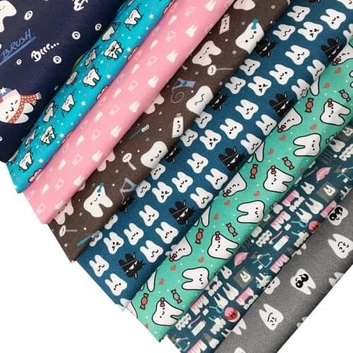 Handmade sewing material Twill patchwork 100% cotton childrens clothing fabric printed clothing,home decoration,crib material