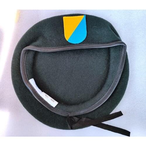 Tomwang2012 US Army 8th Special Forces Group Wool Green Beret Military Hat 1963~1972