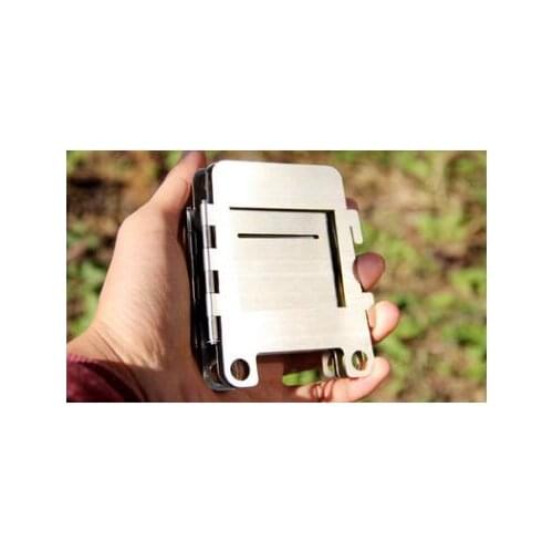 Camping hiking wood stove outdoor cookware multifunctional portable camping stove firewood stove Stainless steel