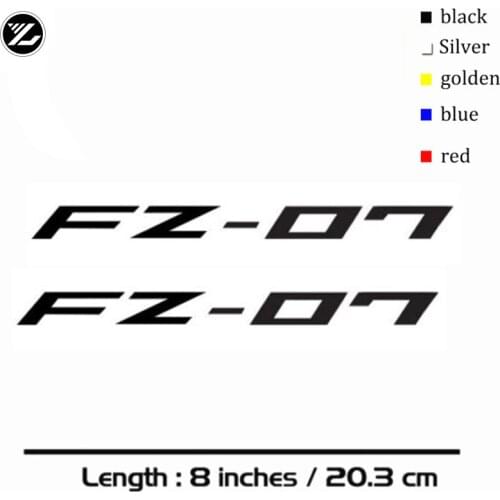 Motorcycle Decoration Bicycle Fuel Tank Wheel Helmet Body MOTO GP Sticker Decoration for Yamaha stickers Fazer FZ 07 FZ07 FZ-07