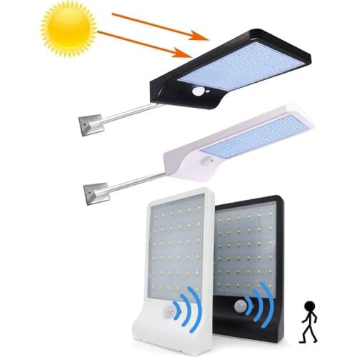 Solar Street Light 36LEDs PIR Motion Sensor Wall Lamp 3 modes Outdoor Waterproof Garden Luz Solar Security Lamp for Yard Path