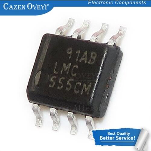 10pcs/lot LMC555 LMC555CM LMC555CMX SOP-8 In Stock