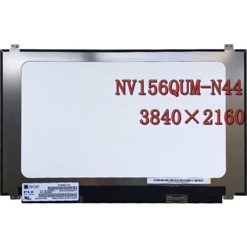15.6" laptop LCD LED Screen Panel matrix IPS NV156QUM-N44 4K UHD 3840x2160 EDP 40pin
