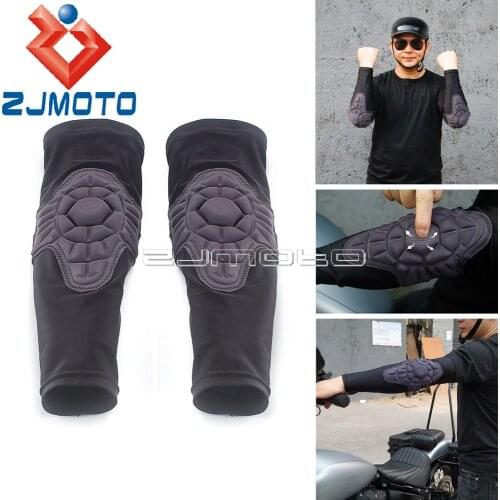 2pcs Crashproof Bicycle Riding Elbow Support Breathable Sleeve Armguard Arm Brace Protector Sport Safety Elbow Pads S M L XL XXL