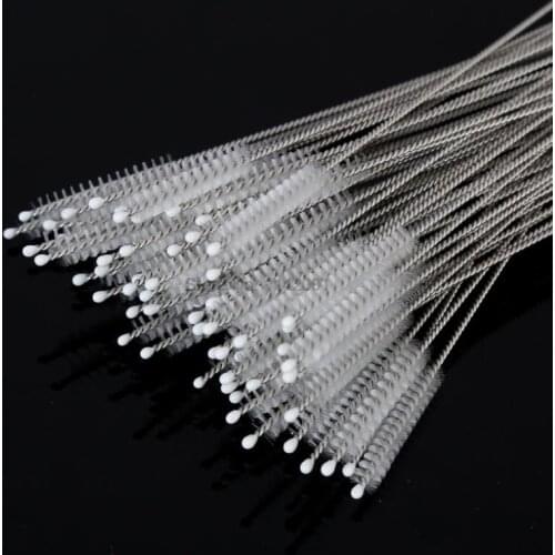 5000pcs Bar Accessories Drinking Straw Stainless Steel Reusable Straws with Cleaner Brush Set Bar Party Accessory Eco Friendly