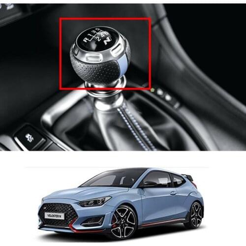 6 Speed Gear Stick Shifter Lever Knob For Hyundai Velsoter N I30 N Elantra GT I30 NLine 2018~2019