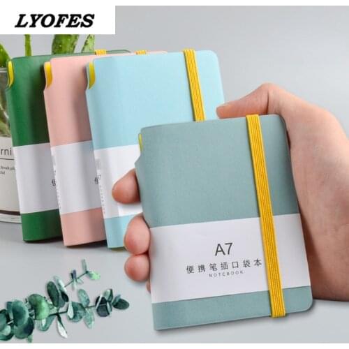 A6 A7 Simple Business Notepad Customized Mini Portable Pocket Book Cute Hand Book Student Notebook To Do List Plan Book