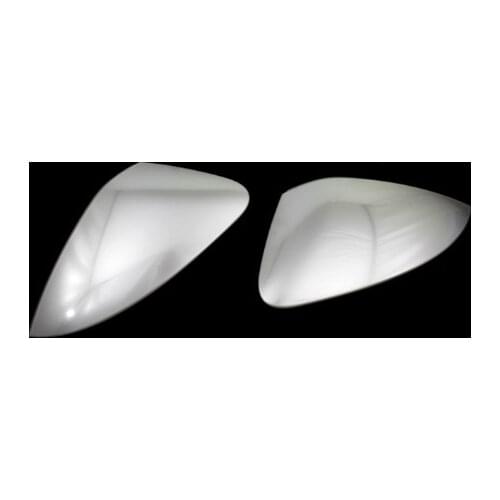 Car styling Silver Matt Chrome Side Mirror Cap Replacement for Octavia MK3-Free Shipping