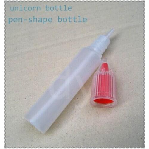 2015 hot sale product pen-shape bottle unicorn bottle 10ml empty bottle for infuse oil