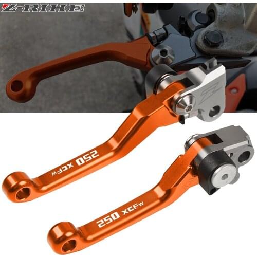 For Dirt Bike Motocross Motorbike CNC Aluminum Custom Folding Brake Clutch Lever 250XCF-W 250 XCF-W 2014 2015 2016 2017 2018