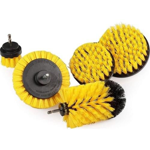 Drill Brush Power Scrubber Kit Kitchen Cleaning Brush Accessories Drill Brush Attachment Countertop Cleaning Set