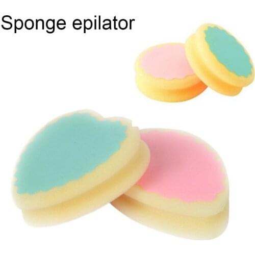 Hair Removal Sponge Hair Removal Friction Hair Removal Sponge Heart-Shaped round Hair Removal Sponge Hair Removal Wipe