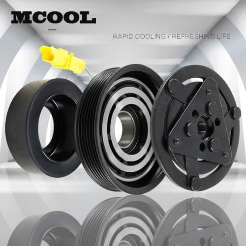 SD6V12 AC Compressor Clutch For Renault Clio MK III Modus 1.4 16V 1.5DCI 2005-2015 8200220924 8200365787 8200600122 92600BN700