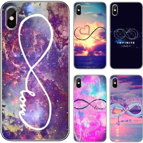 For Samsung Galaxy J5 J6 J7 J8 J1 J2 J3 J4 Plus 2018 Prime 2015 2016 2017 Infinity-logo-love Soft TPU Cover