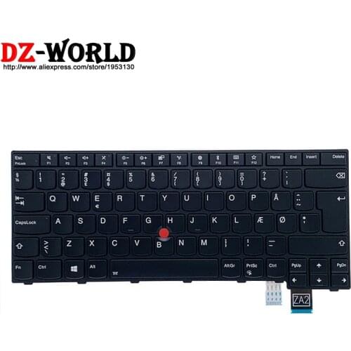New Original DK Danish Backlit Keyboard for Lenovo Thinkpad T460p T470p Laptop Teclado 01EP477 01EP436