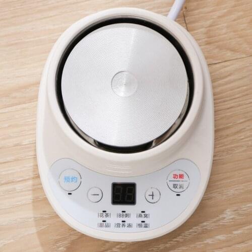 ZK30 Cup Heater Slow Cooker Heating Plate Boiled Water Hot Tea Makers Heating Seat Thermostatic Coaster For Tea Coffee Porridge