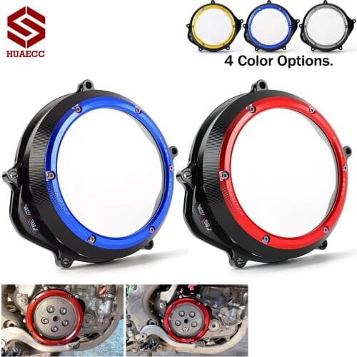 For Honda CRF450R 2009-2016 CNC Racing Clear Clutch Cover CRF 450 R CRF 450R 2015 2014 2013 2012 2011