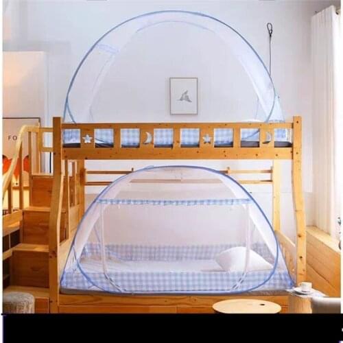 Students Dormistory bed curtain Mosquito Net Home Bunk Mosquito Net Summer Mosquito Net Tents Childe bed curtain Tents Camp L