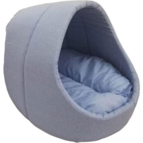 Blue Cat Cave Home Slot Washable 40x40 Cm Washable, Soft, Comfortable, Quality Natural Material, comfortable