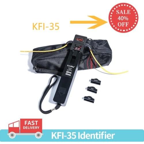 High value Fiber Identifier KomShine KFI-35 Optical Fiber Identifier with ONE KEY operation equal to NOYES OFI400C