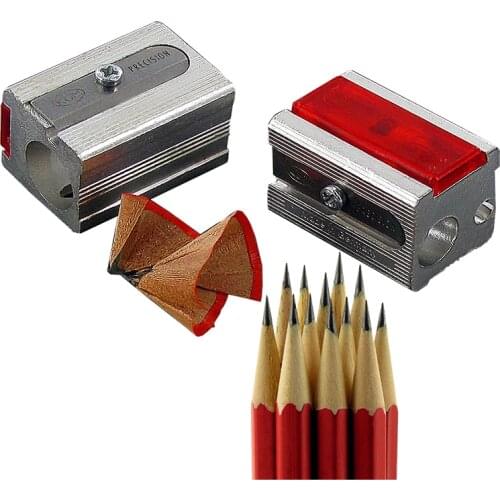 1pc German KUM 420E Magnesium High Sharp Single Hole Pencil Sharpener with 2 Replacement Blades Suitable for 8mm Pencil